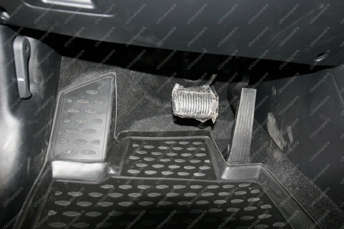 Коврики 3D в салон KIA Sportage, 2010-2016, 4 шт. (полиуретан)