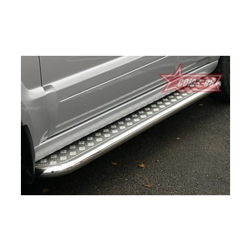 Пороги с листом d 60 (компл 2шт) 