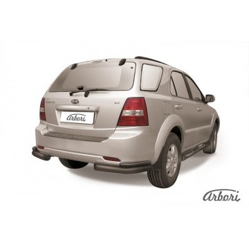 Уголки d76+d42 Arbori черн. для Kia SORENTO 2006-2011