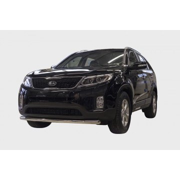Защита переднего бампера труба d60, Kia Sorento 2013-, KSOR.48.1634