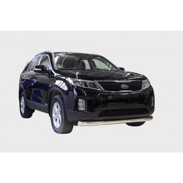 Защита переднего бампера труба d76, Kia Sorento 2013-, KSOR.48.1636