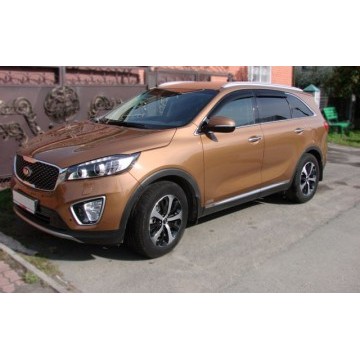 Дефлекторы окон 4 door KIA Sorento Prime 2015-