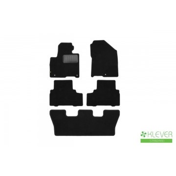 Коврики в салон Klever Standard KIA Sorento Prime 2016->, кросс., 5 шт. (текстиль)