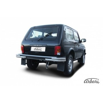 Уголки d57+d42 Arbori нерж. сталь для LADA 4х4 3дв. 1977-нв