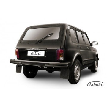 Уголки d57+d42 Arbori черн. для LADA 4х4 5дв. 1993-нв