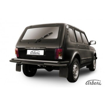 Уголки d57 Arbori черн. для LADA 4х4 5дв. 1993-нв