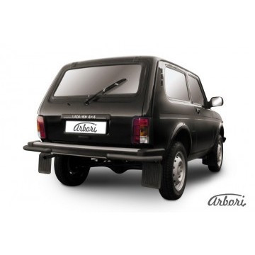Уголки d57 Arbori черн. для LADA 4х4 3дв. 1977-нв