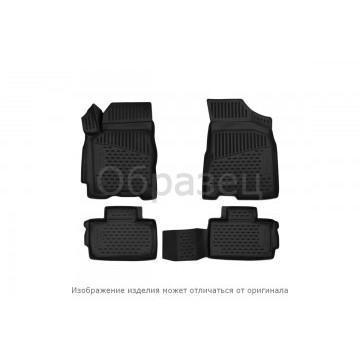 Коврики в салон LAND ROVER Defender 90 3D, 2007-> 3-й ряд, 1 шт. (полиуретан)