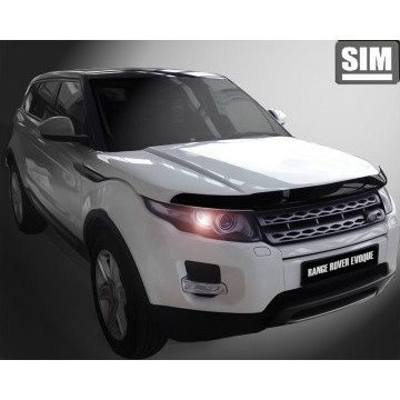 Дефлектор капота темный Land Rover Range Rover Evoque 2011-
