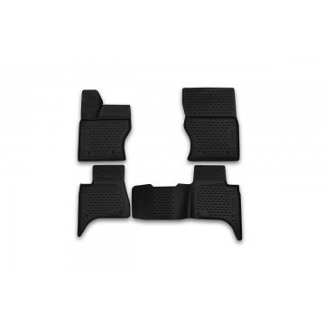 Коврики 3D в салон LAND ROVER Range Rover, 2013->, 4 шт. (полиуретан)
