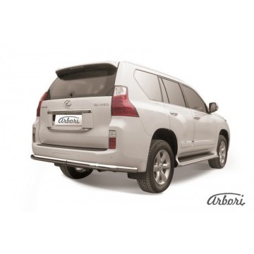 Защита заднего бампера Arbori d76 LEXUS GX-460 2010-2013