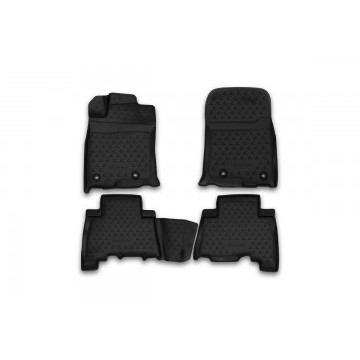 Коврики 3D в салон LEXUS GX 460 2013->, 5 мест, 4 шт. (полиуретан)