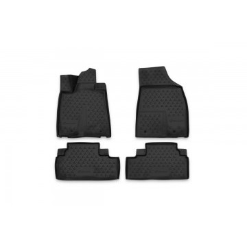 Коврики 3D в салон LEXUS RX 350, 2009-2012 4 шт. (полиуретан)