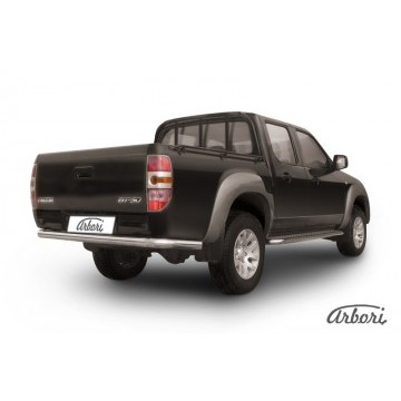 Уголки d76 Arbori нерж. сталь для Mazda BT-50 2006-2011