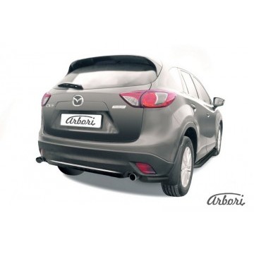Уголки d57 Arbori черн. для MAZDA CX-5 2015-2017
