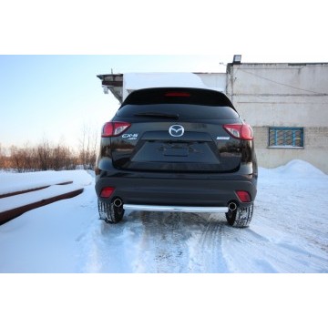 Защита задняя труба d60 Mazda CX-5 2012-, MCX5.75.1425
