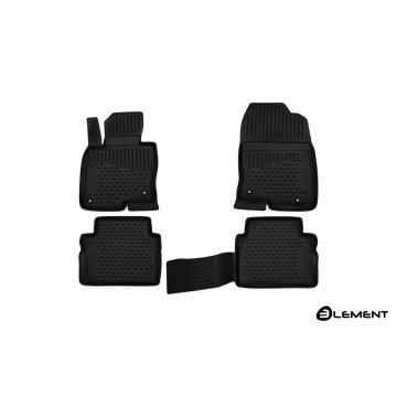 Коврики в салон MAZDA CX-5, 2017->, 4 шт. (полиуретан)