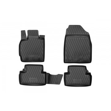 Коврики в салон MAZDA CX7, 2010->, кросс.  (полиуретан)