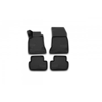 Коврики 3D в салон MERCEDES-BENZ B-Class W246, 2011->, 4 шт. (полиуретан)