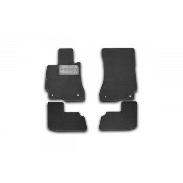 Коврики в салон MERCEDES-BENZ СL-Class С216 АКПП 2006->, куп., 4 шт. (текстиль)