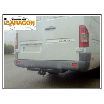 ТСУ для VW LT II 2.8-3.5 Tm фургон/автобус без задн.ступ. (база 3.550 / 4.025 mm) 1995-2006/MERCEDES Sprinter фургон/автобус без задн.ступ. (база 3.55