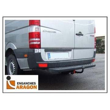 ТСУ для VW Crafter 3.0-5.0 Tm фургон/автобус с задн.ступ. (база 3.250/3.665 /4.325 mm) 2006-2017/MERCEDES Sprinter 3.0-5.0 Tm фургон/автобус с задн.ст