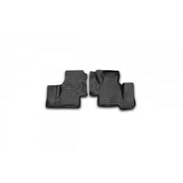 Коврики 3D в салон MERCEDES-BENZ Sprinter Classic (W909), 2000-2006, 2013->, 2 шт. (полиуретан)
