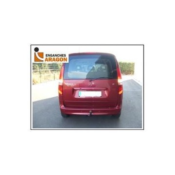 ТСУ для MERCEDES Vaneo 2001-, тип шара: A