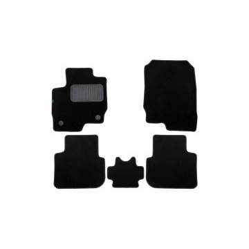 Коврики в салон Klever Premium MITSUBISHI Colt VII 5D АКПП 2003-2013, хб., 5 шт. (текстиль)