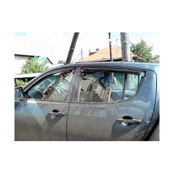 Дефлекторы окон 4 door MITSUBISHI L200 2006-2015, NLD.SMIL2000632