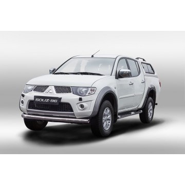 Защита переднего бампера труба d76,Mitsubishi L200 2014-, MITL.48.5042