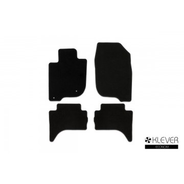 Коврики в салон Klever Econom MITSUBISHI L200, 2015->, пикап, 4 шт. (текстиль)
