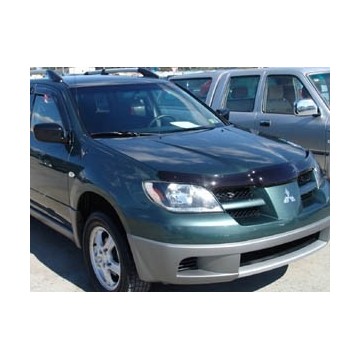 Дефлектор капота темный MITSUBISHI OUTLANDER 2000-2007