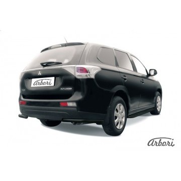 Уголки d57 Arbori черн. для MITSUBISHI Outlander 2013-2014