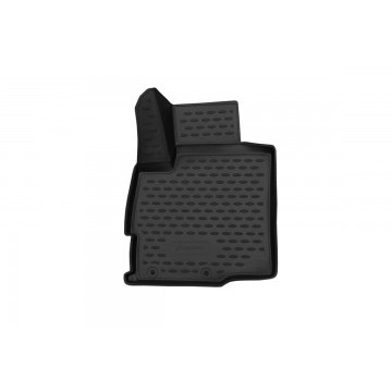 Коврик 3D в салон подходит для MITSUBISHI Outlander, 2012-2015, 2015->, 2 WD, передний левый, 1 шт. (полиуретан)