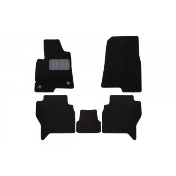 Коврики в салон Klever Premium MITSUBISHI Pajero III 5D АКПП 5 мест 2000-2006, внед., 5 шт. (текстиль)