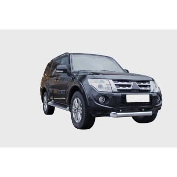 Защита переднего бампера труба, d 100, Mitsubishi Pajero IV 2011-, MIPJ.48.1398