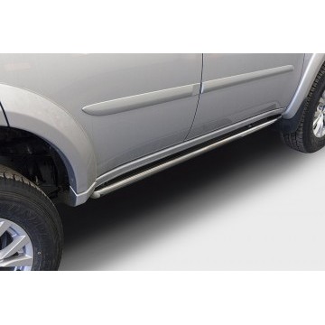 Пороги труба овальные 75х42, Mitsubishi Pajero Sport 2013-, MIPS.80.1886