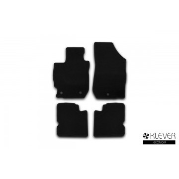 Коврики в салон Klever Econom NISSAN Almera АКПП 2012->, сед., 4 шт.(текстиль)