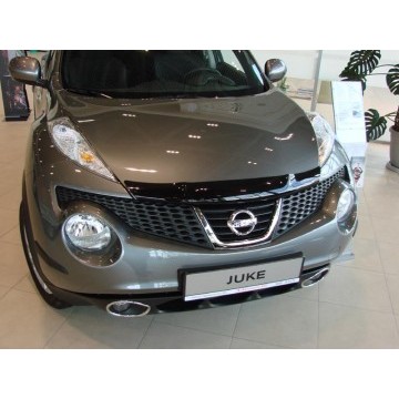 Дефлектор капота темный NISSAN JUKE 2011-