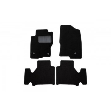 Коврики в салон Klever Standard NISSAN Navara АКПП 2010->, пик., 4 шт. (текстиль)