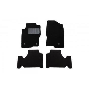 Коврики в салон Klever Premium NISSAN Navara АКПП 2010->, пик., 4 шт. (текстиль)