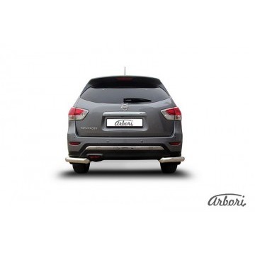 Уголки d76 Arbori нерж. сталь для NISSAN Pathfinder 2014-нв