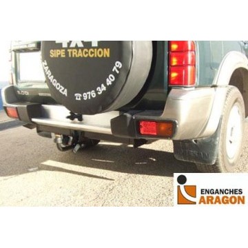 ТСУ для NISSAN Patrol GR Y61 1998-/NISSAN Patrol Y61 2004-, тип шара: A