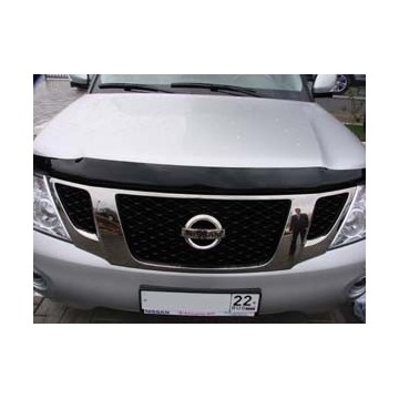 Дефлектор капота темный NISSAN PATROL 2010-, NLD.SNIPATR1012