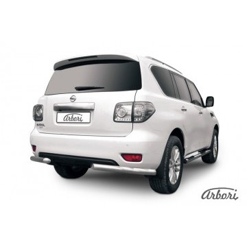 Уголки d76   Arbori нерж. сталь для Nissan PATROL 2012-2014