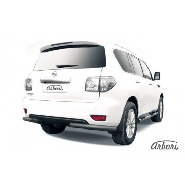 Уголки d76   Arbori черн. для Nissan PATROL 2012-2014