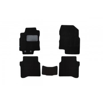 Коврики в салон Klever Premium NISSAN Primera (P12) АКПП 2002-2008, сед., 5 шт. (текстиль)