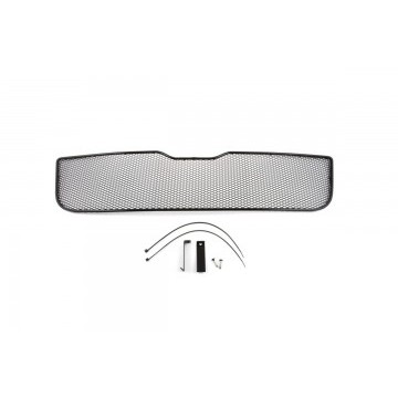 Сетка на бампер внешняя для NISSAN Qashqai 2006-2010, черн., 15 мм