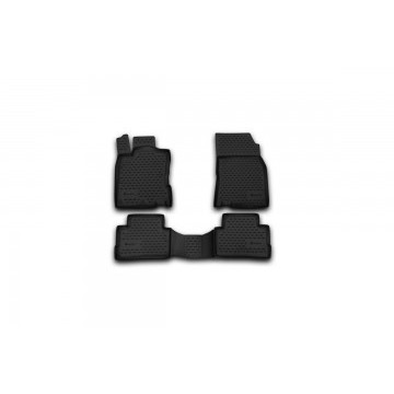 Коврики в салон NISSAN Qashqai, 2014->, сборка Великобритания, 4 шт. (полиуретан)